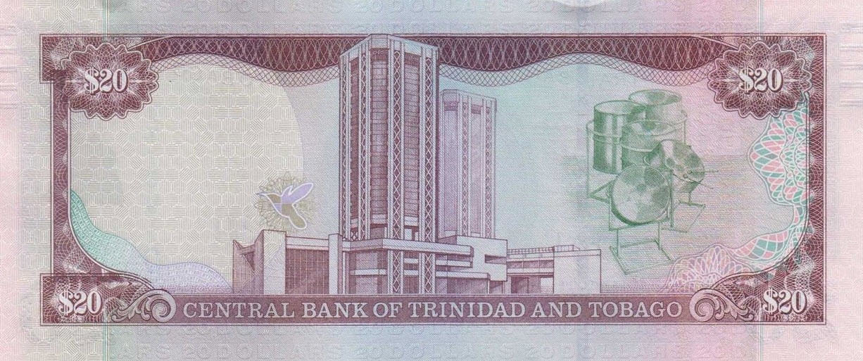 P49 Trinidad & Tobago 20 Dollars Year 2006